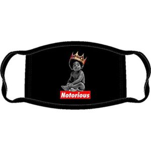 Biggie Smalls - Notorious Baby Masker - Zwart