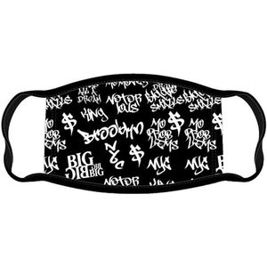 Biggie Smalls - Graffiti Masker - Zwart