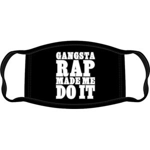 Ice Cube - Gangsta Rap Masker - Zwart