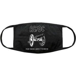 AC/DC - About To Rock Masker - Zwart