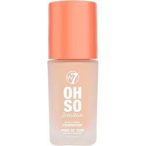 W7 Oh So Sensitive Foundation Sand Beige 30 ml