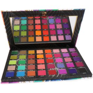 W7 - Mardi Gras - Oogschaduw Palette - 40 Kleuren - Matte en Glanzende Finishes