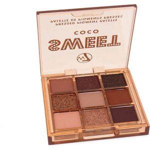W7 - Pressed Pigment Oogschaduw Palette - Sweet Coco - 12 Kleuren