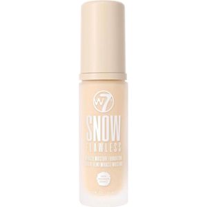 W7 Snow Flawless Miracle Moisture Foundation - Buff