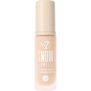 W7 Snow Flawless Miracle Moisture Foundation - Sand Beige