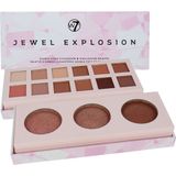 W7 - Jewel Explosion - Dubbelzijdig Oogschaduw en Markeerstift Palet - 1 count