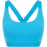 Tombo - Dames Sportbeha - Optimale Ondersteuning - Ronde Kraag - Klittenbandsluiting