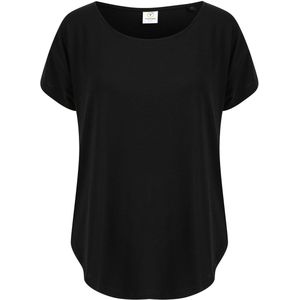 Tombo - TL527 - T-shirt - Black - 68% Polyester / 28% Viscose / 4% Polyurethaan