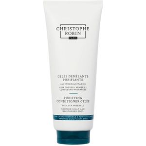 Christophe Robin Purifying Conditioner Geleé with Sea Minerals Gel Conditioner voor Makkelijk doorkambaar Haar 200 ml