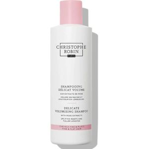 Christophe Robin Delicate Volumizing Shampoo with Rose Extracts Volume Shampoo voor Fijn en Futloss Haar 250 ml