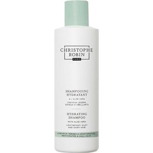 Christophe Robin - Hydrating Shampoo - Aloë Vera - 98,6% Natuurlijke Ingrediënten
