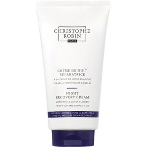 Christophe Robin - Night Recovery Light Cream - Nachtcrème - 150 ml - Haarverzorging