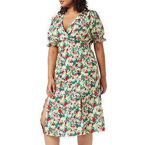 Louche Corina-Monet-bloemenjurk voor dames, multi, 34 NL