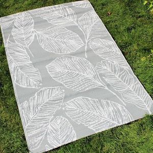 Fusion Matteo Outdoor tapijt, 100% polypropyleen, grijs, 120 x 170 cm