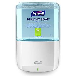 PURELL ES6 SOAP DISPENSER & PURELL HEALTHY SOAP Mild Foam Refill Starter Kit, Wit, 1200 ml
