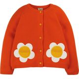 True Knit - Cardigan - met Pockets - Raglan Mouwen - Knopen Sluiting - Intarsia Detail