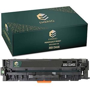 EMBRIIO CE410X 305X Zwart Compatibele Toner Vervanging voor HP LaserJet Pro 300 M351a MFP M375nw Pro 400 M451dn M451dw M451nw MFP M475dn M475dw