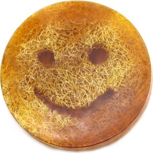 Face & Body Scrub - Pina Colada - Loofah zeep - 120 Gram - Vegan