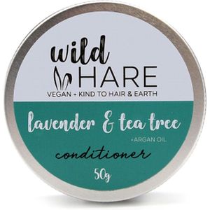 Wild Hair Conditioner Bar – In Reisblikje – 60g – Lavendel & Theeboom
