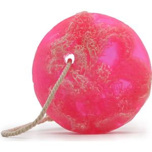 Fruitige Scrub Zeep - Kauwgom - Aan Een Touwtje - 150 Gram