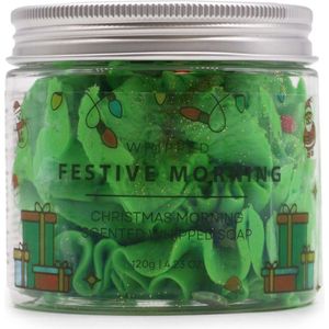 Festive Morning Whipped Cream Soap 120g (slagroomzeep )