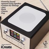 Majority - Homerton 2 - Smart Internet Radio - DAB - FM - Bluetooth - Zwart