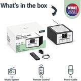 Majority - Homerton 2 - Smart Internet Radio - DAB - FM - Bluetooth - Zwart