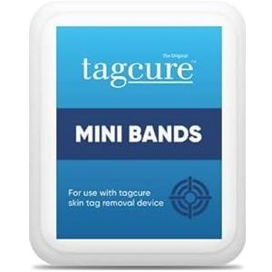 Tagcure Mini Bands Refill Pack - 10 vervangende banden voor Skin Tag Removal Device - Alleen banden (0,5 cm of minder)