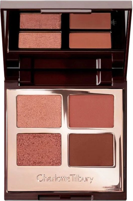 Pillow Talk - Luxury Palette - Oogschaduw - Parelmoergoud, Matte Schemerroze, Bessenbruin, Glinsterend Roze