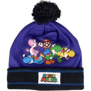 Super Mario Muts - Blauw - maat 54