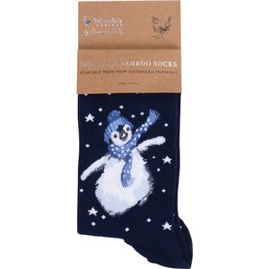 Wrendale - Winter Wonderland - Kerstsokken - Pinguin