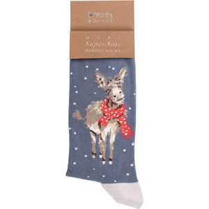 Wrendale - All Wrapped Up - Huissokken - Multicolor - 100% Oeko-Tex Bamboe