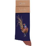 Wrendale - Herensokken - Fazant - Superzachte Bamboe Sokken - One Size