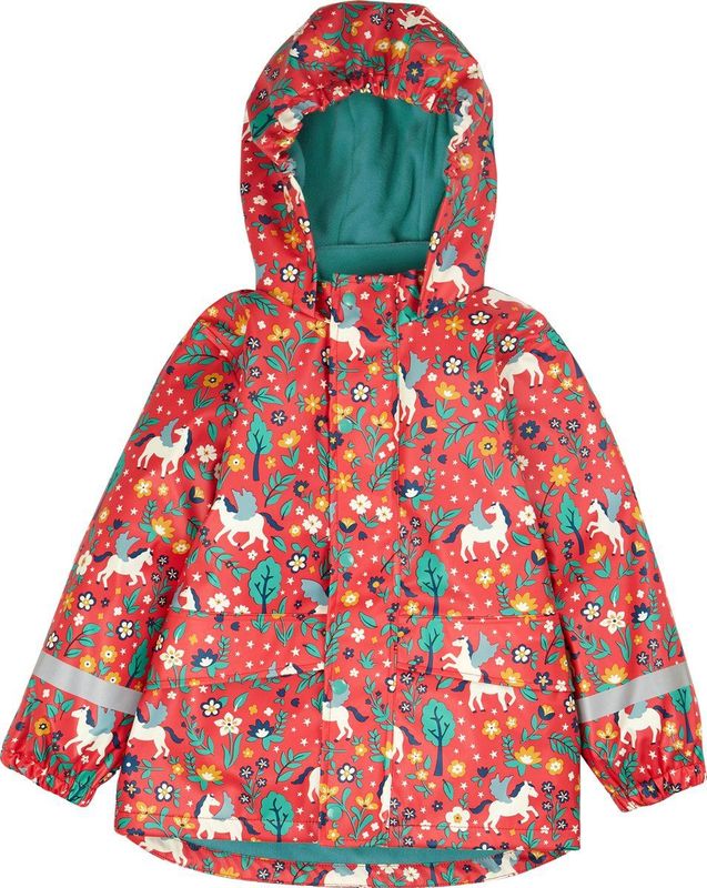 Frugi - Puddle Buster - Tussenjas - Watermelon - Voor Meisjes