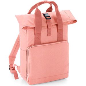 Twin Handle Roll-Top Backpack BagBase - 11 Liter Blush Pink
