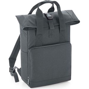 Twin Handle Roll-Top Backpack BagBase - 11 Liter Graphite Grey