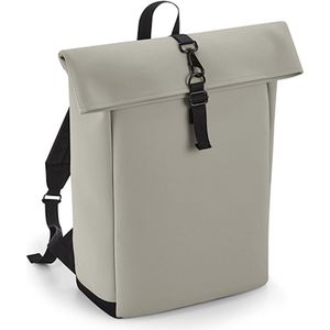 Matte PU Roll-Top Backpack BagBase - 12 Liter Clay