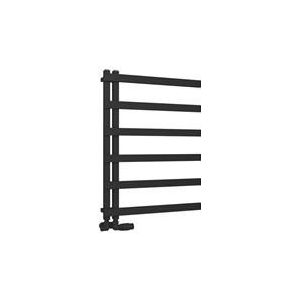 Eastbrook Platani handdoekradiator 60x80cm 389W zwart mat