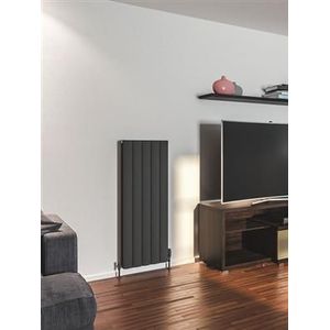 Eastbrook Guardia radiator 45x120cm aluminium 1600W antraciet