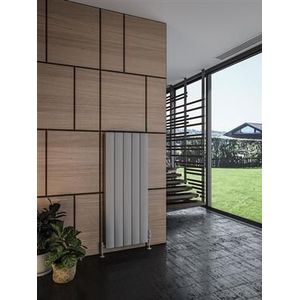 Eastbrook Guardia radiator 45x120cm aluminium 1600W grijs mat