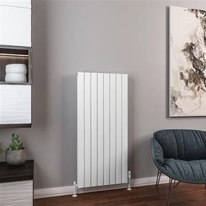 Eastbrook Hadleigh radiator 55x120cm aluminium 1558W wit mat