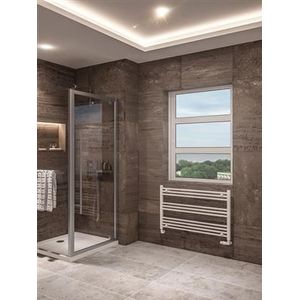 Eastbrook Wingrave handdoekradiator 100x60cm wit glans 543W