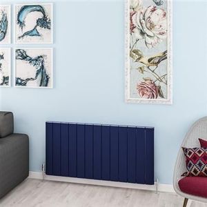 Eastbrook Withington radiator 125x60cm aluminium 1270W blauw