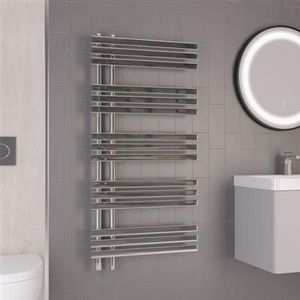 Eastbrook Loddon elektrische handdoekradiator 60x120cm 500W chroom