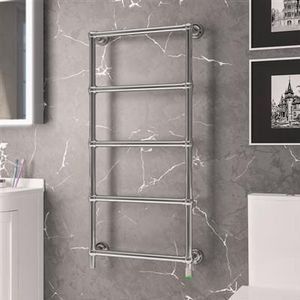 Eastbrook Kennet elektrische handdoekradiator 60x120cm 230W chroom