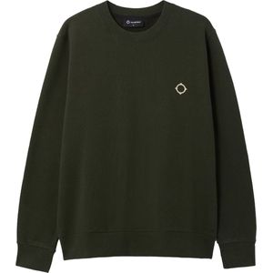 Ma.strum Oversized Back Logo Print Sweat
