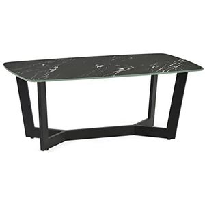 Julian Bowen Olympus Coffee Table Black Marble Effect, eenheidsmaat
