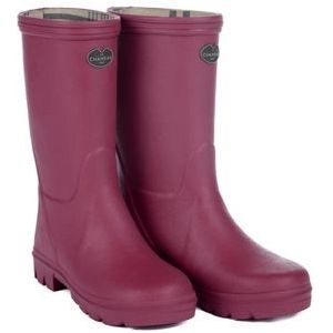 Regenlaars Le Chameau Children Petite Aventure Jersey Lined Boot Rose-Schoenmaat 33