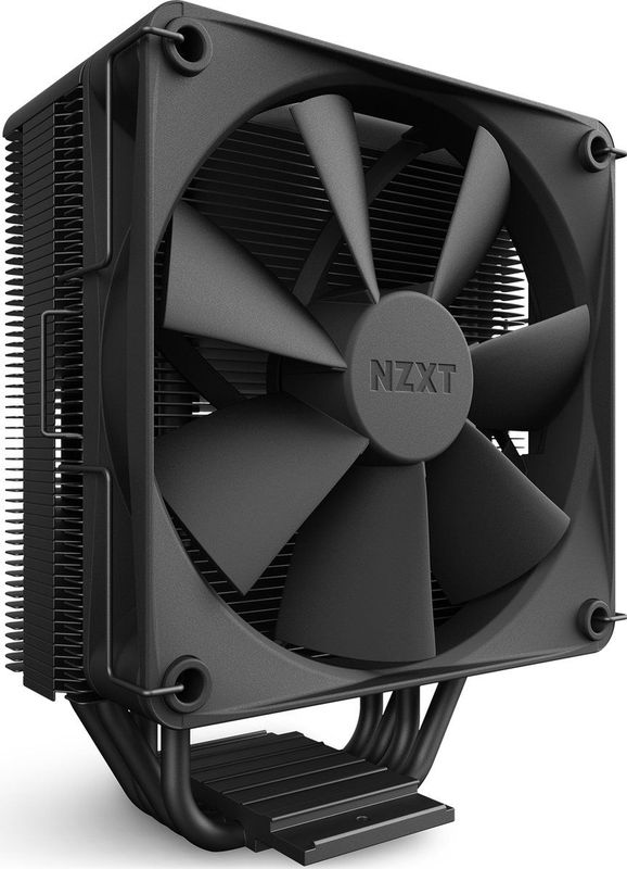NZXT T120 CPU Cooler - Black - Koeler voor processor - 120 mm - PWM - 1700, 115x, 1200, AM5, AM4 - zwart