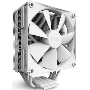 Nzxt T120 CPU Air Cooler - RC-TN120-W1 - CPU Vloeistofkoeler - Geleidende Koperen Leidingen - Fluid Dynamic Lagers - AMD en Intel Compatibiliteit - Wit